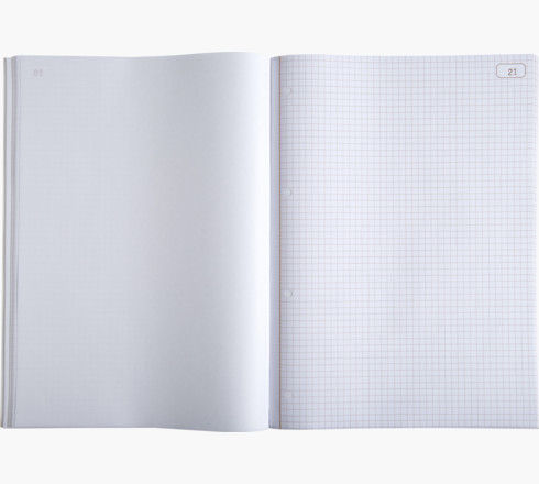 Exacompta 1122D blok og notesblok A4 50 ark Havre