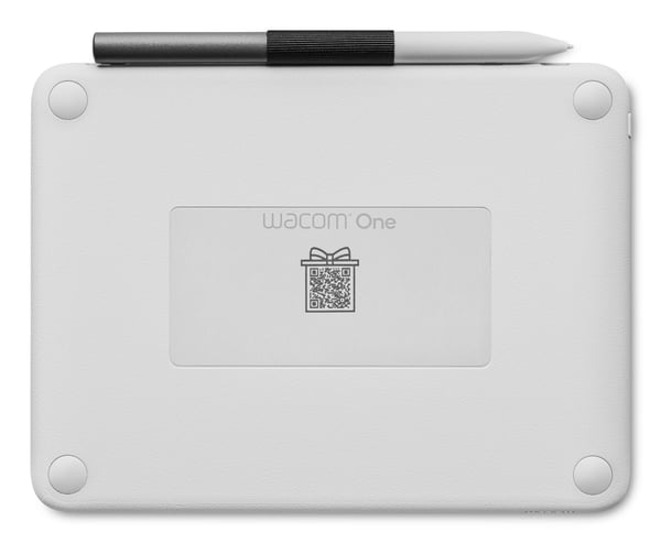 Wacom Intuos One Small piirtopöytä Harmaa, Valkoinen, Musta 152 x 95 mm USB/Bluetooth