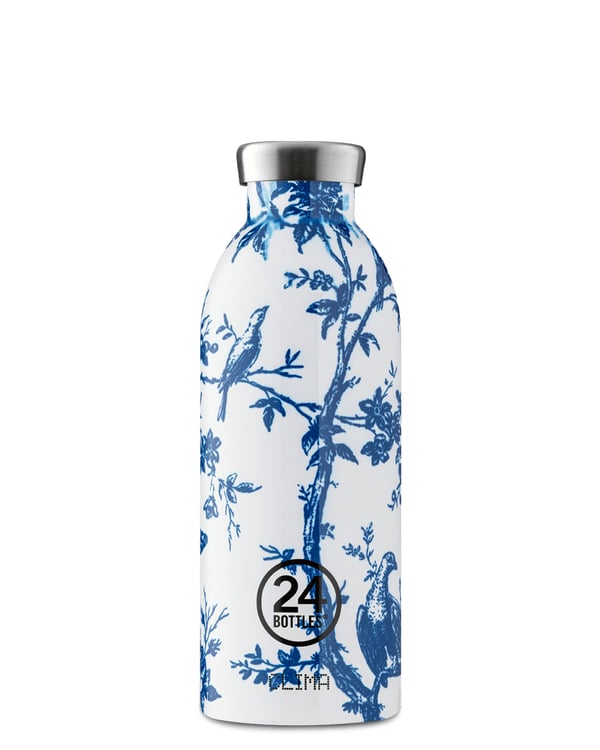 24Bottles Clima Päivittäinen käyttö 500 ml Ruostumaton teräs Sininen, Valkoinen