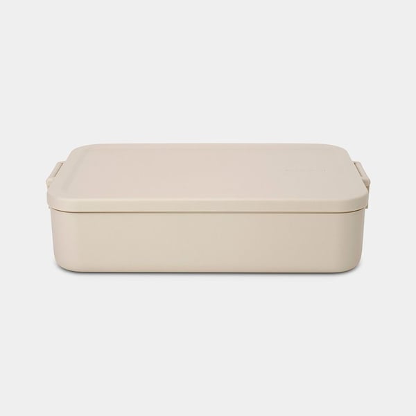 Brabantia 241345 lounaslaatikko Lounasrasia 2 L Muovi Beige 1 kpl Brabantia 241345 lounaslaatikko Lounasrasia 2 L Muovi Beige 1 kpl