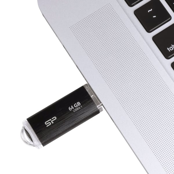 Silicon Power Blaze B02 USB-sticka 64 GB USB Type-A 3.2 Gen 1 (3.1 Gen 1) Svart
