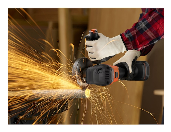 Black & Decker BCG6L8N-XJ kulmahiomakone 11,5 cm 7600 RPM
