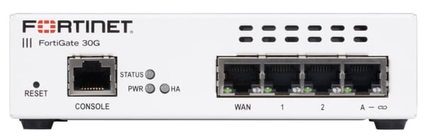 Fortinet FortiGate 30G firewall (hardware) Desktop