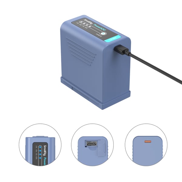 Pikkukuva 2 / 8: SmallRig NP-F970 Litiumioni (Li-Ion) 10500 mAh