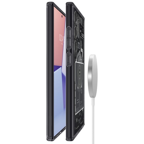 Spigen Ultra Hybrid Zero One matkapuhelimen suojakotelo 17,3 cm (6.8") Suojus Musta, Harmaa