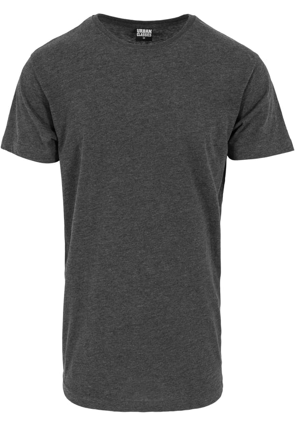 Miniatyrbillede 1 af 7: Urban Classics Shaped Long Tee T-shirt Crew neck Kort ærme Bomuld