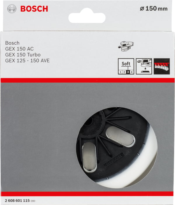 Miniatyrbild 2 av 2: Bosch 2 608 601 115 Sliptillbehör 1 styck Slipkudde
