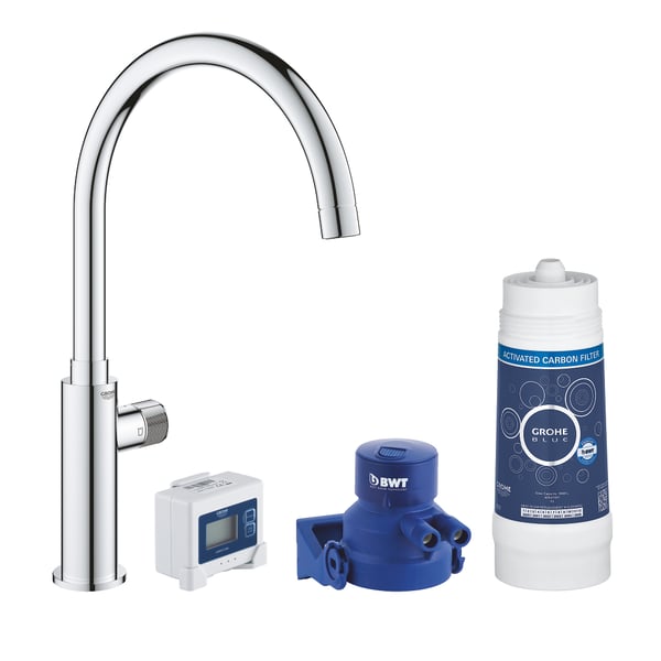 Miniatyrbild 1 av 12: GROHE Blue Pure Mono Krom