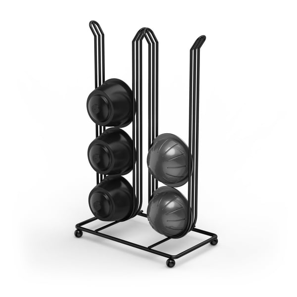 Miniatyrbillede 1 af 2: Xavax 00111266 kaffekapsel holder 16 kapsler Metal Sort