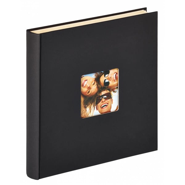 Walther Design Fun fotoalbum Svart 50 ark XL