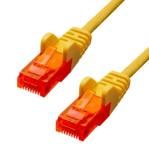 Miniatyrbillede 1 af 2: ProXtend V-6UTP-07Y netværkskabel Gul 7 m Cat6 U/UTP (UTP)