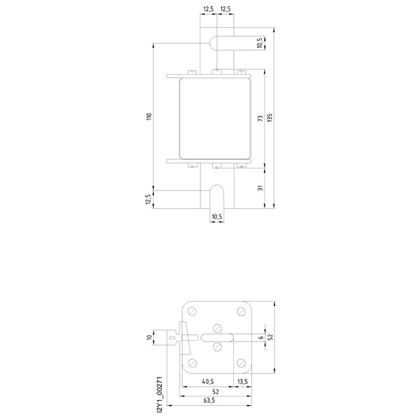 Siemens 3NE3227 sikring Højspænding 1 stk