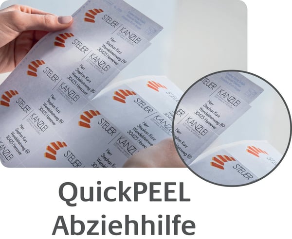 Avery L7567-25 liimaetiketti Pyöristetty suorakulmio Kiinteä Läpinäkyvä 25 kpl