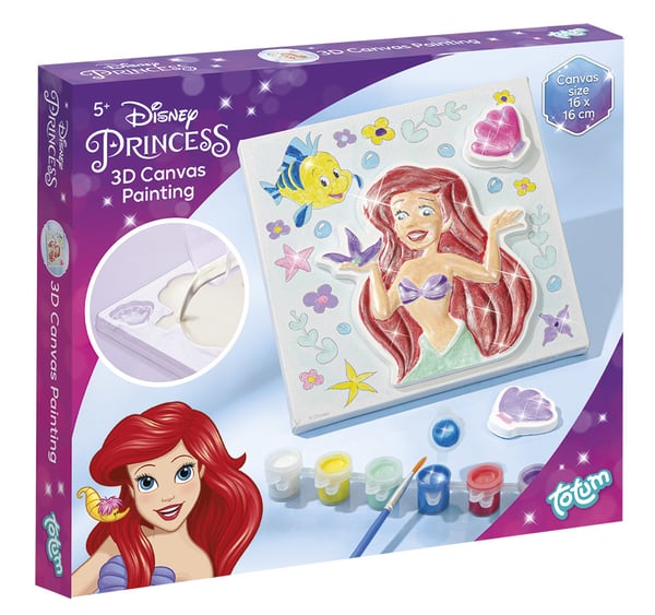 Totum Disney Princess Canvas Plaster Casting
