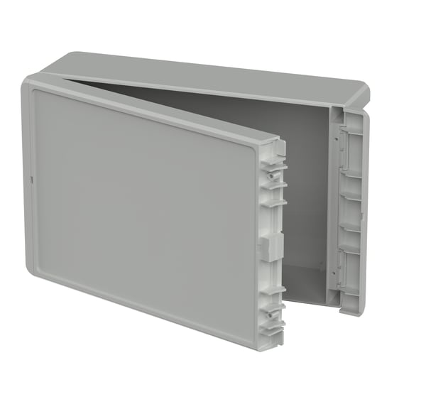 Bopla B 261709 PC-V0 7035 elektrisk skab IP66, IP68