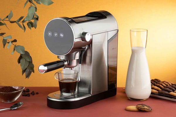 Miniatyrbild 2 av 8: JATA JECA2300 kaffemaskin Halvautomatisk Espressomaskin 0,9 l