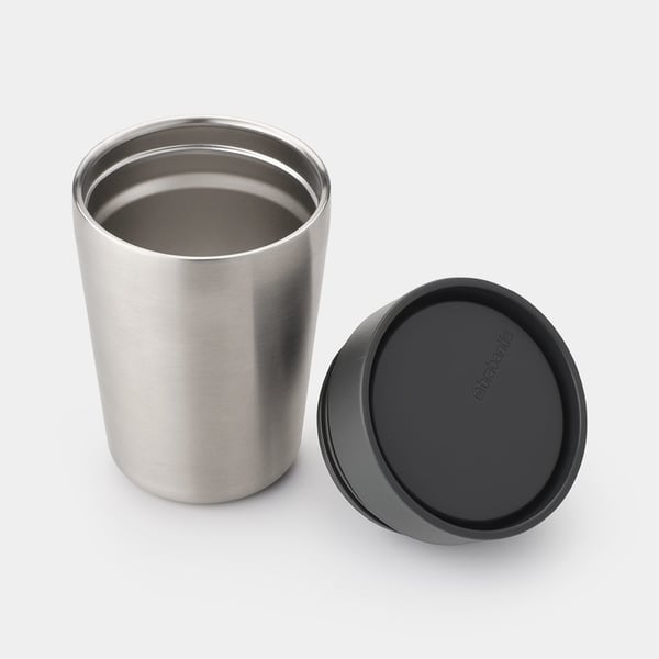 Brabantia Make & Take 200 ml Sort, Rustfrit stål