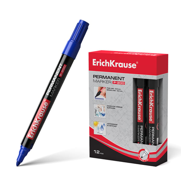ErichKrause P-200 speedmarker Projektilspids Blå 12 stk