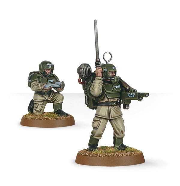 Games Workshop Cadian Command Squad