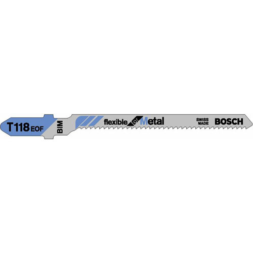 Bosch 2 608 634 237 kuviosahan, lehtisahan & puukkosahan terä Kuviosahanterä Kaksoismetalli 5 kpl