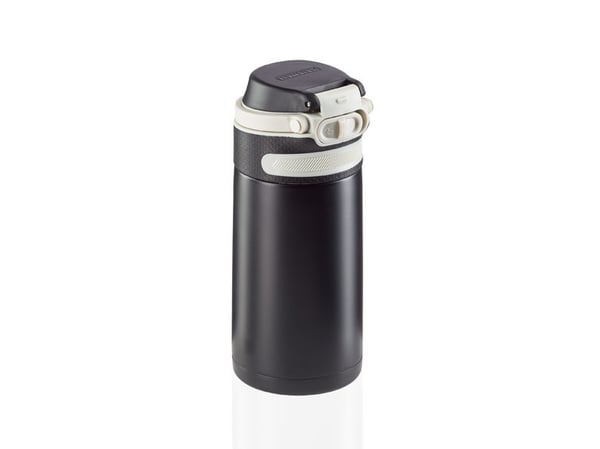 Leifheit 03243 rejsekrus 350 ml Sort Rustfrit stål