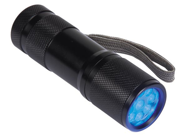 Velleman EFL41UV lommelygte Sort Hånd lommelygte LED