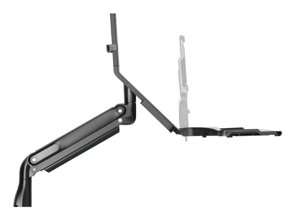 Napofix SW6200 skærmbeslag og -stativer 68,6 cm (27") Skrivebord Sort
