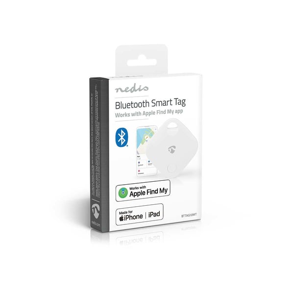 Pikkukuva 2 / 13: Nedis BTTAG10WT GPS-seurantalaite ja -etsin Valkoinen