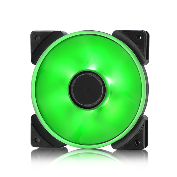 Fractal Design Prisma AL-12 Datorväska Fan 12 cm Svart, Vit 1 styck