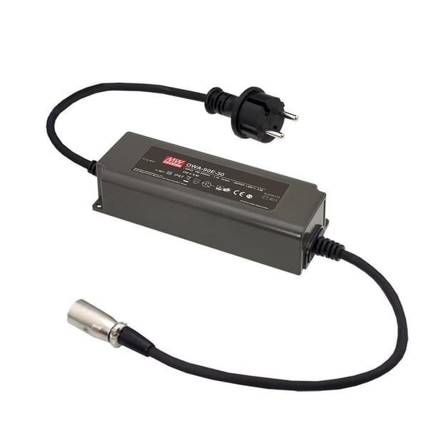 MEAN WELL OWA-90E-12 strømadapter og vekselret Universel 90 W Sort