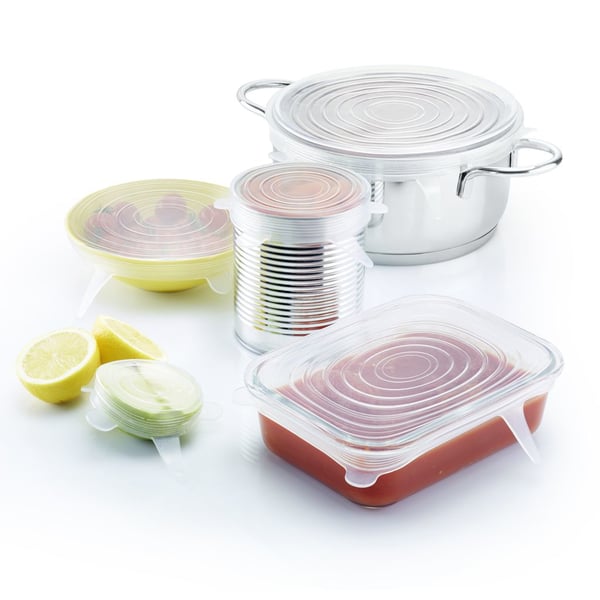 Miniatyrbillede 4 af 6: Westmark 23262260 madafdækning Transparent Silikone Fødevare låg