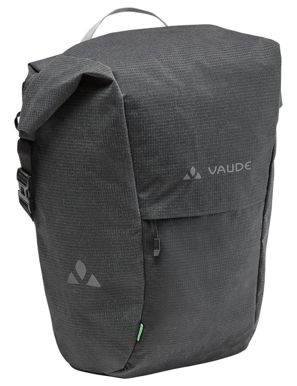 VAUDE Road Master Roll-It Luminum Bak Cykelväska 22 l Polyester, Polyuretan Svart