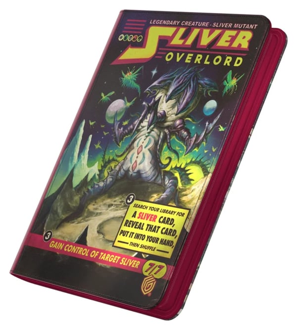 Pikkukuva 8 / 9: ULTIMATE GUARD Zipfolio 360 Xenoskin Magic: The Gathering "Edge of Eternities" - Sliver Overlord Korttialbumi