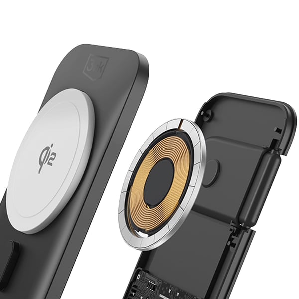 Miniatyrbillede 10 af 10: 3MK 5903108643412 oplader til mobil enhed Smartphone, SmartWatch, Hovedtelefoner Sort USB, Vekselstrøm Trådløs opladning Hurtig opladning Indendørs