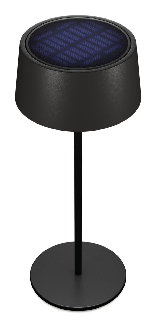 RealPower LED TableLight 300 Solar pöytävalaisin 4 W Musta