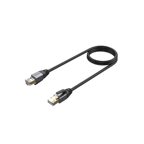 Unitek Ethernetkabel RJ-45 LAN, patchkabel kat.8 (S/FTP), netværkskabel 8m