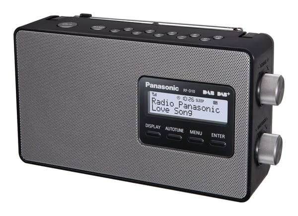 Miniatyrbild 2 av 2: Panasonic RF-D10 Personal Digital Svart