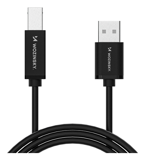 Wozinsky WKDDY4S USB-kabel USB 2.0 1 m USB B USB A 0,48 Gbit/sek. Sort