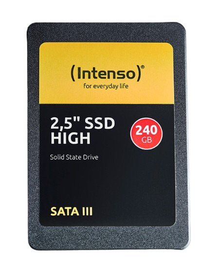 Miniatyrbillede 1 af 4: Intenso High Performance 2.5" 240 GB 2.5" Serial ATA III 3D NAND