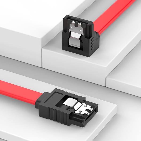 Pikkukuva 2 / 3: Vention KDDRD SATA-kaapeli 0,5 m SATA 7-pin Punainen
