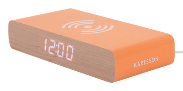 Karlsson KA6039OR vækkeur Digital alarmur Orange