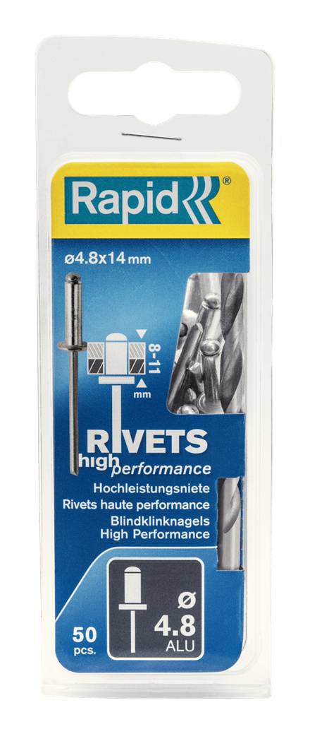 Miniatyrbild 4 av 6: Rapid High performance blindnit Ø4,8 x 14 mm