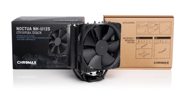 Noctua NH-U12S - Prosessorin ilmajäähdytin - (varten: AM4, FM2, FM1, AM3+, AM3, AM2, AM2+, LGA1150, LGA1151,