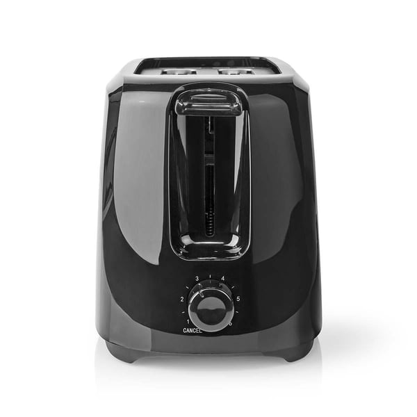 Miniatyrbillede 3 af 15: Nedis KABT150EBK brødrister 6 2 skive(r) 700 W Sort