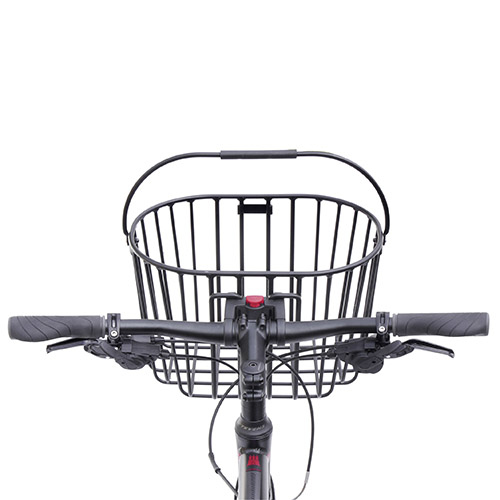 KLICKfix Alumino Framsida Cykelkorg 16 l Aluminium Svart