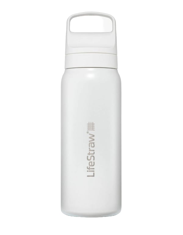 Miniatyrbild 1 av 9: LifeStraw LGV42SWHWW vattenfilter Vattenfilterflaska 0,7 l Vit