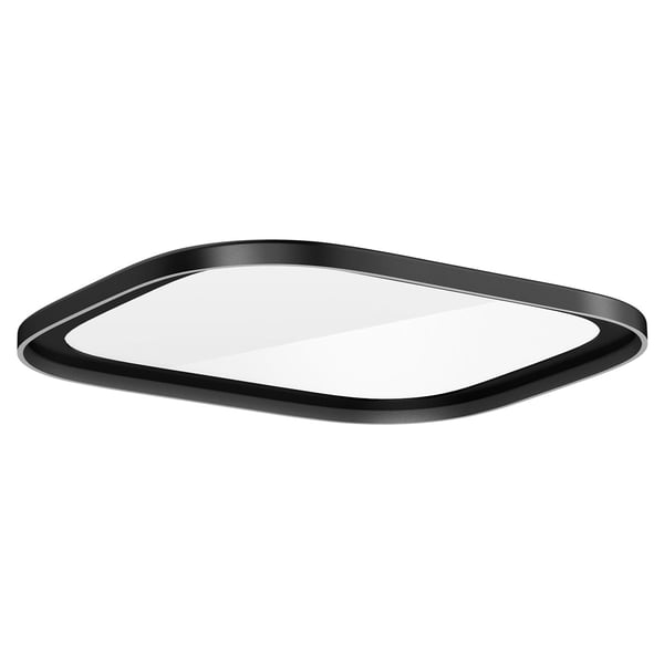 Spigen AGL06163 Smart bærbart (wearable) tilbehør Skærmbeskytter Sort Metal, Hærdet glas
