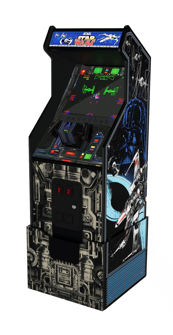Miniatyrbillede 1 af 7: Arcade1Up Star Wars Arcade Game