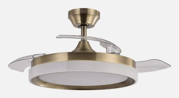 Fabrilamp 208491314 kodinpuhallin Kulta