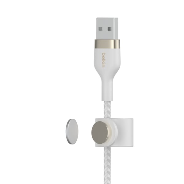 Miniatyrbillede 3 af 5: Belkin CAA010BT2MWH Lightning kabel 2 m Hvid